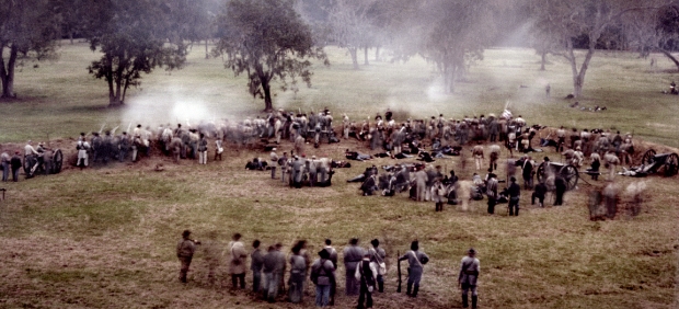 Reenactment of the Battle of Fort Wagner at Boone Hall Plantation, SC 2013