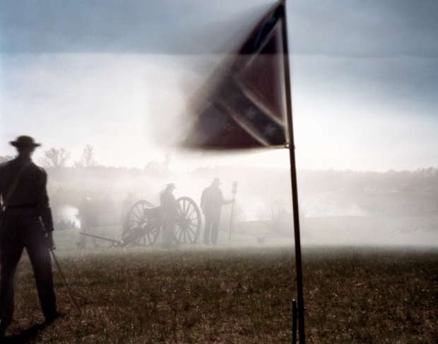 Confederate gunners repel attacks during the Last Campaign in Virginia 2015